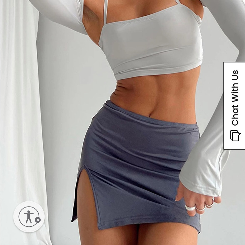 Princess Polly Lowell slit skirt